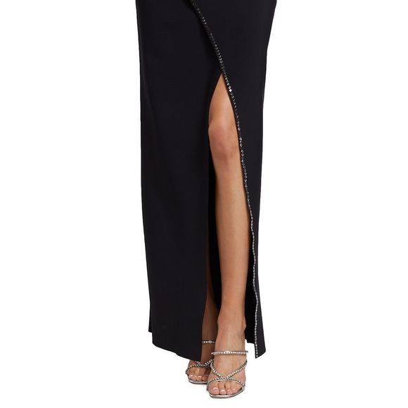 Chiara Boni La Petite Robe Liwen Embellished-Trim Gown MSRP: $1090 Size: 8 - Picture 5 of 11